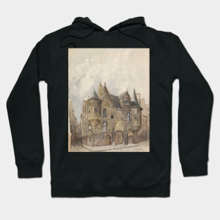 Hotel de Sens, Paris by Frederic Edwin Church Hoodie